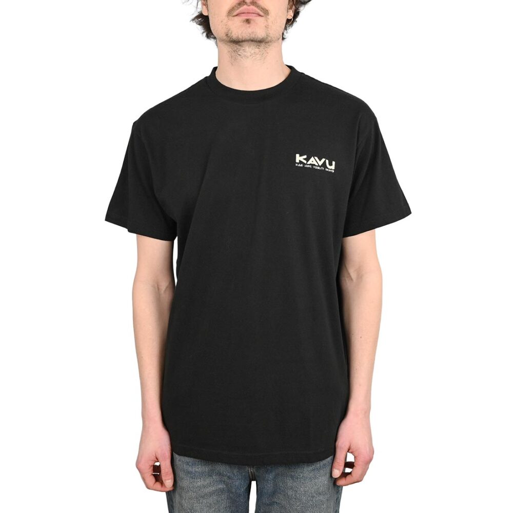 Kavu Klear Above Etch Art S/S T-Shirt - Black