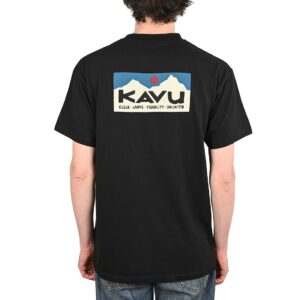 Kavu Klear Above Etch Art S/S T-Shirt - Black