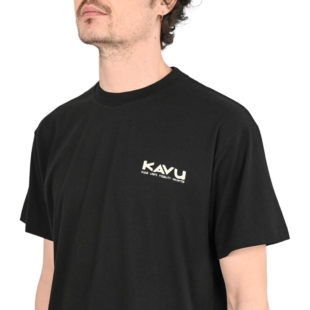 Kavu Klear Above Etch Art S/S T-Shirt - Black
