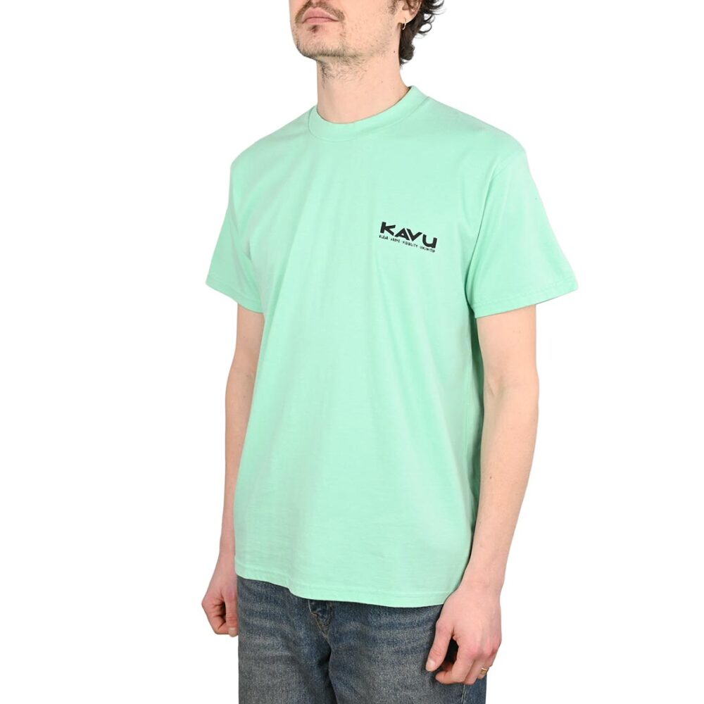 Kavu Klear Above Etch Art S/S T-Shirt - Jelly Mint