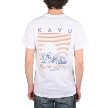 Kavu Landscape S/S T-Shirt - Off White