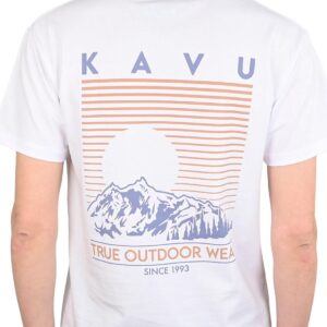 Kavu Landscape S/S T-Shirt - Off White