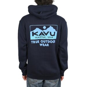 Kavu True Grade Pullover Hoodie - Nautical Navy