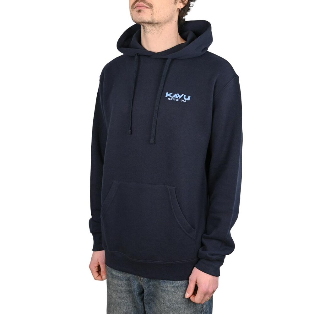 Kavu True Grade Pullover Hoodie - Nautical Navy