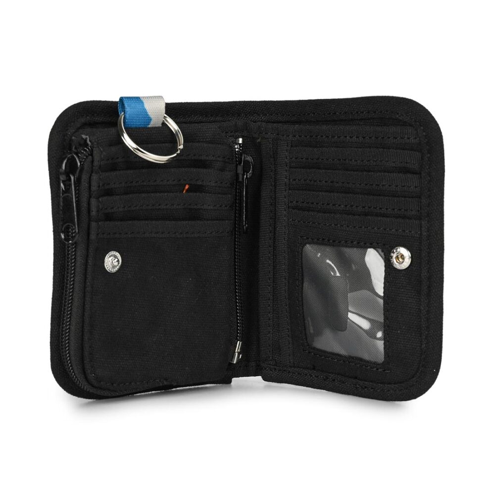 Kavu Zip Around Zip-Up Wallet - Olive Topo
