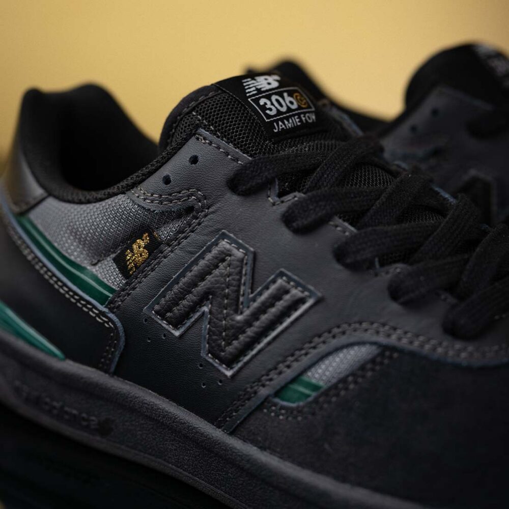 New Balance Numeric 306C Jamie Foy Skate Shoes - Black/Black