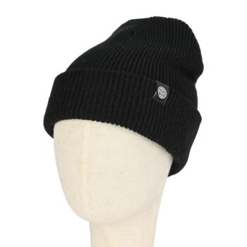 Outwood Heritage Fold Beanie Hat - Black (Copy)