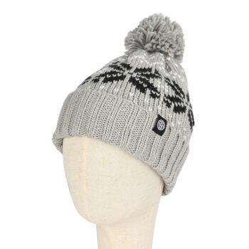 Outwood Rowland Pom Beanie Hat - Grey (Copy)