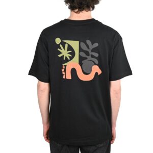 RVCA Cut Out Short-Sleeved T-Shirt - Black
