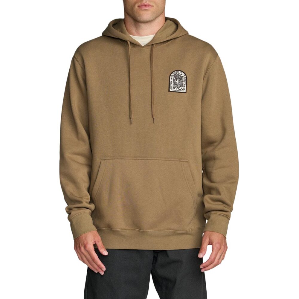 RVCA Palm Grove Pullover Hoodie - Coyote