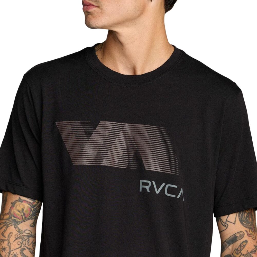 RVCA VA Blur S/S T-Shirt - Black