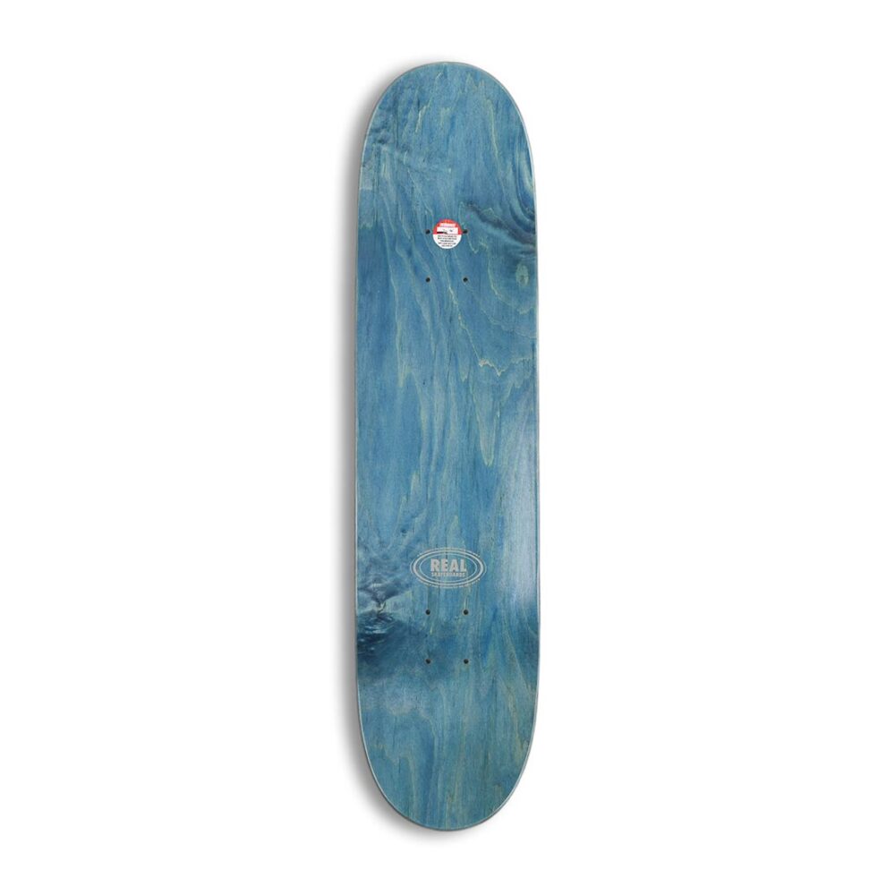 Real Team Classic Oval 8.06" Skateboard Deck - Yellow