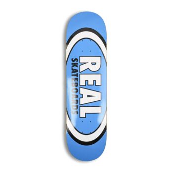 Real Team Classic Oval 8.5" Skateboard Deck - Blue