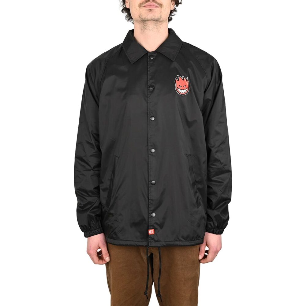 Spitfire Bighead Fill Double Coach Jacket - Black