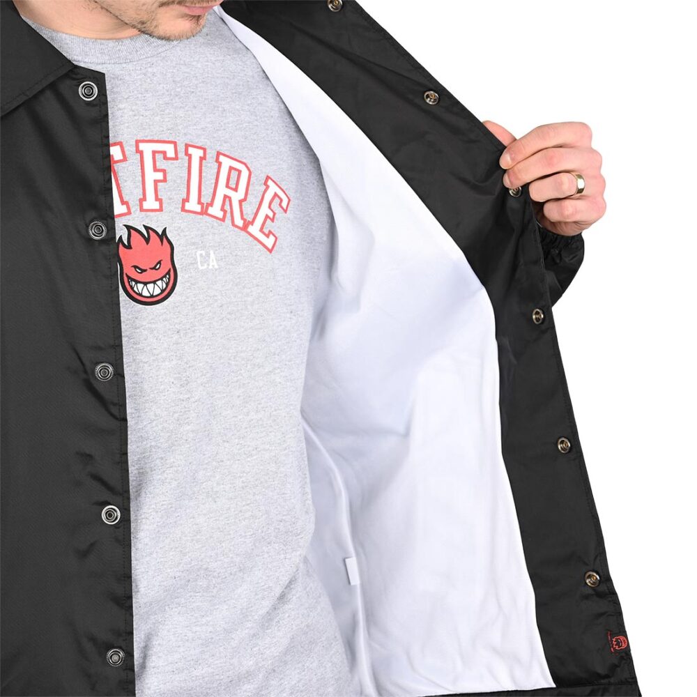 Spitfire Bighead Fill Double Coach Jacket - Black
