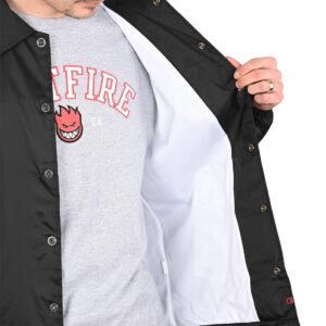 Spitfire Bighead Fill Double Coach Jacket - Black