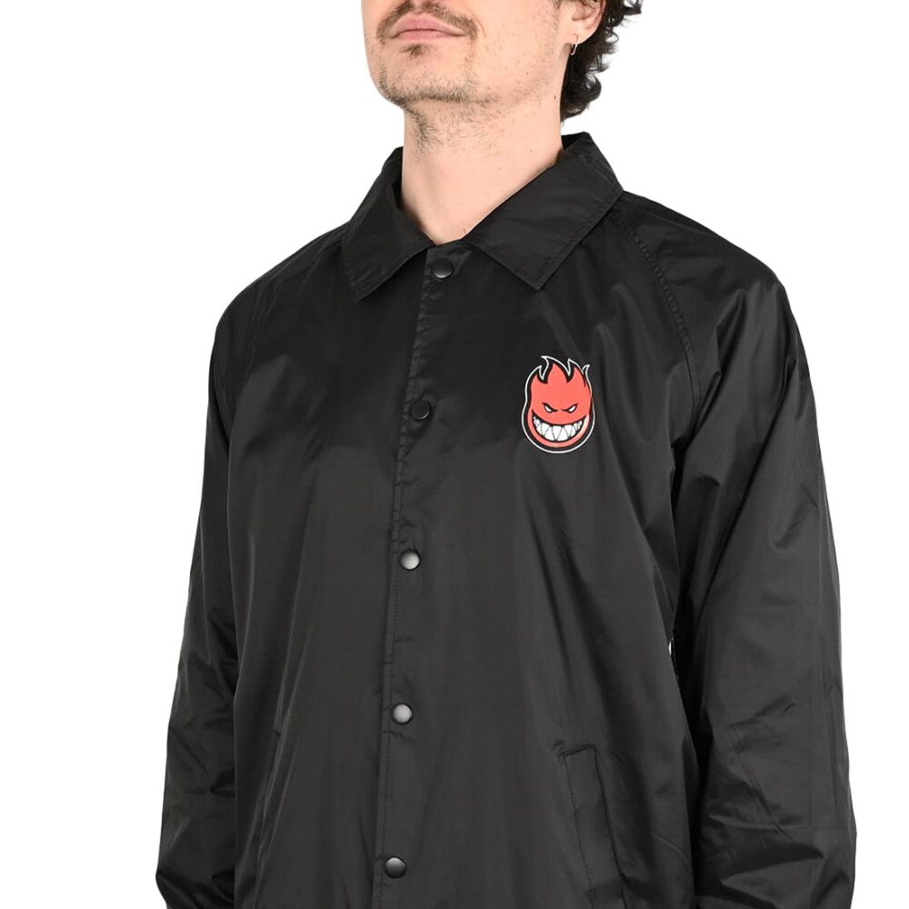 Spitfire Bighead Fill Double Coach Jacket - Black