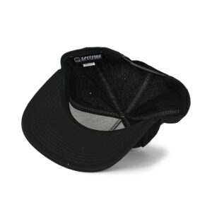 Spitfire Bighead Snapback Hat - Black/White