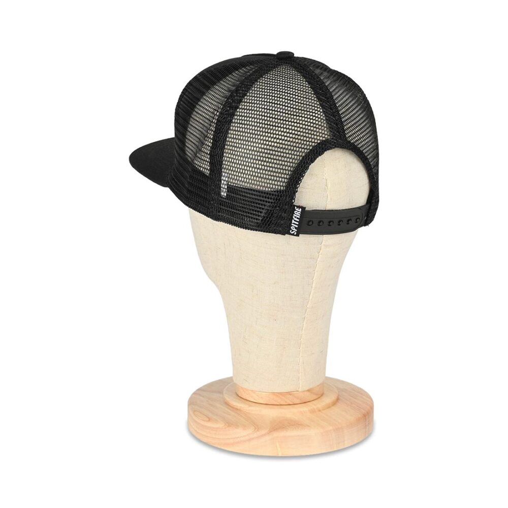 Spitfire Classic Wing Mesh Back Trucker Cap - Black