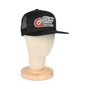 Spitfire Classic Wing Mesh Back Trucker Cap - Black