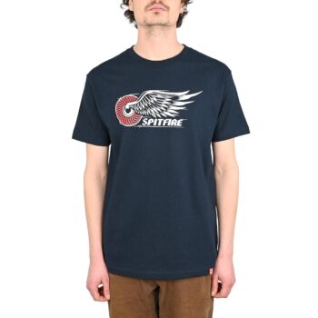 Spitfire Classic Wing S/S T-Shirt - Navy