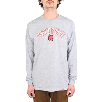 Spitfire Team Bighead L/S T-Shirt - Sport Grey