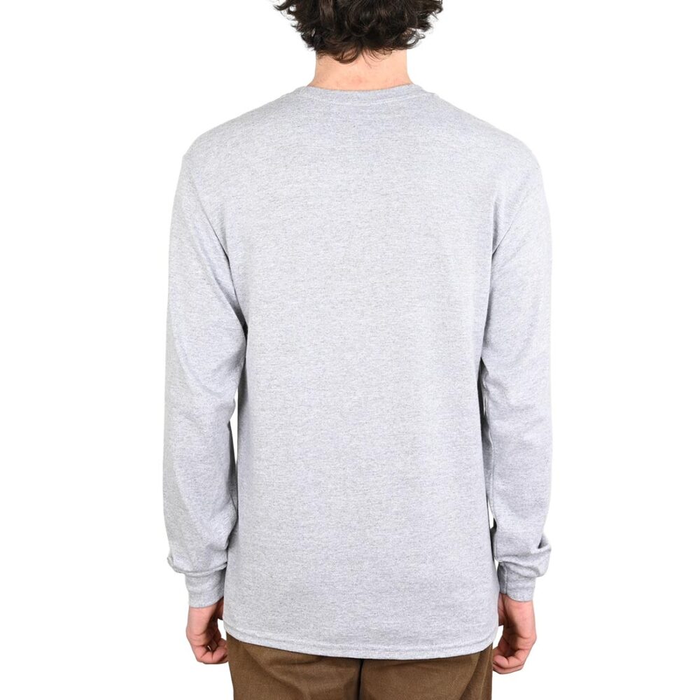 Spitfire Deathmask Classic Sleeve Glow L/S T-Shirt - Black