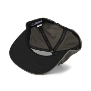 Spitfire Team Bighead Snapback Hat - Charcoal