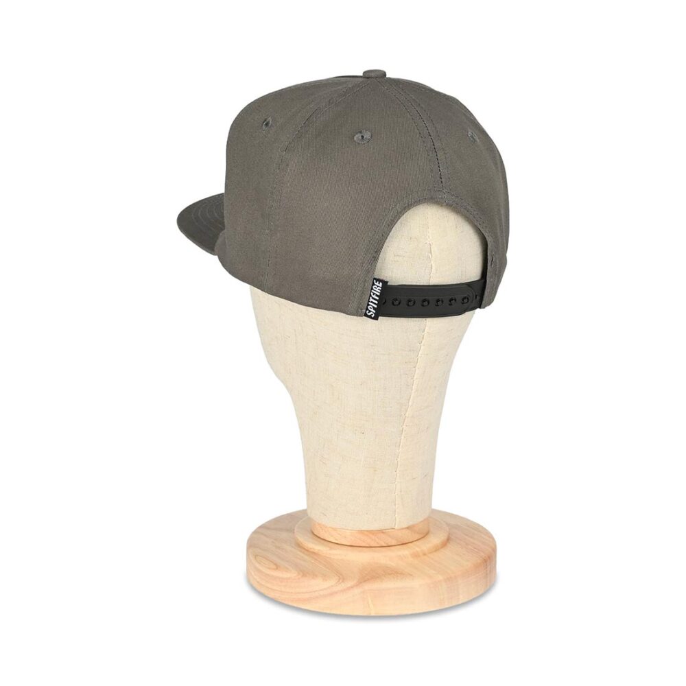 Spitfire Team Bighead Snapback Hat - Charcoal