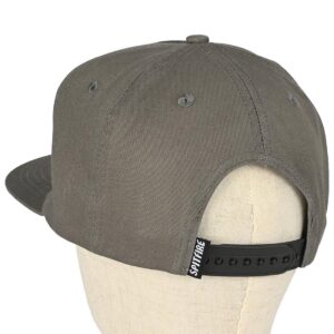 Spitfire Team Bighead Snapback Hat - Charcoal