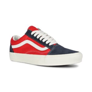 Vans Classic Old Skool Skate Shoes - Navy/Red