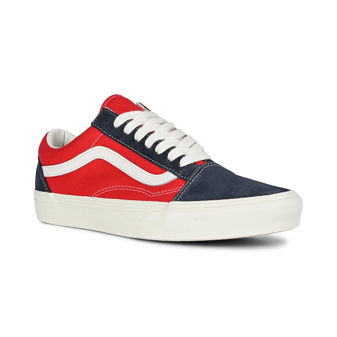 Vans Classic Old Skool Skate Shoes - Navy/Red -  7.5 UK