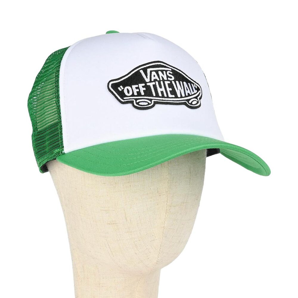 Vans Classic Patch Curved Brim Trucker Hat - Vivid Verdant