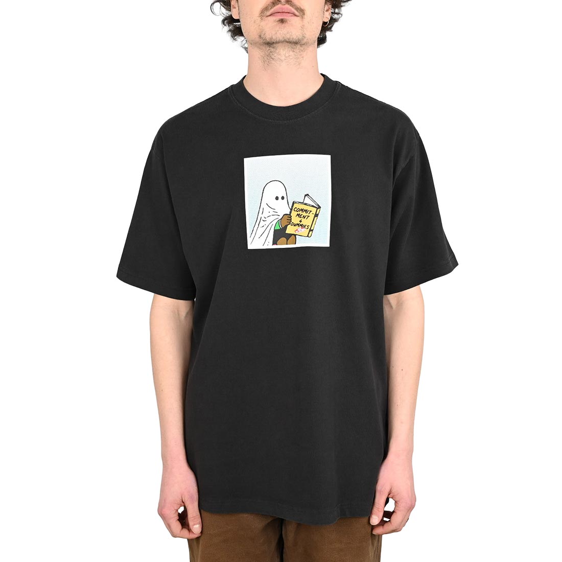 Vans Commitment 4 Dummies S/S T-Shirt - Black - Mens XL - Cotton