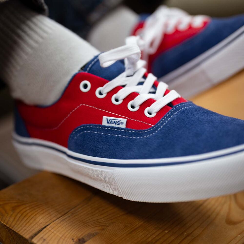 Vans Era Pro Skate Shoes - Blue/Red