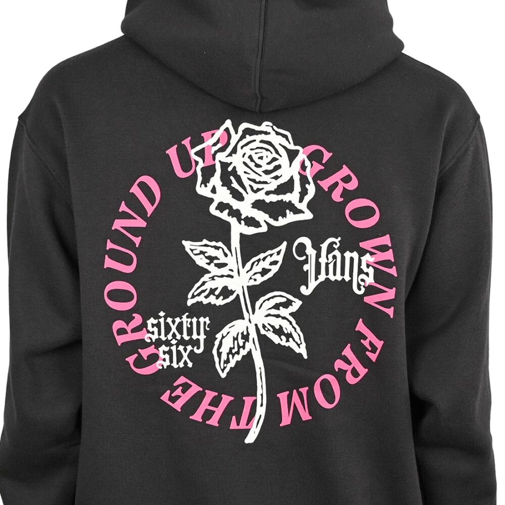 Vans Grown From The Ground Up Pullover Hoodie - Black