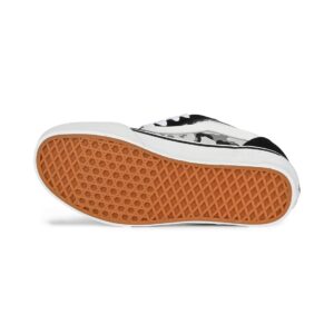 Vans Knu Skool Skate Shoes - Camo Black/White