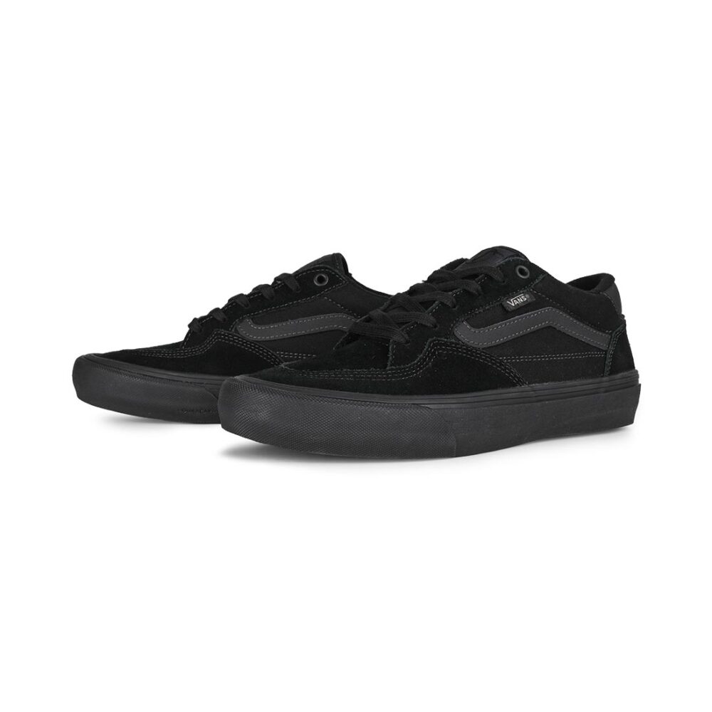 Vans Rowan Pro Skate Shoes - Contrast Black/Grey
