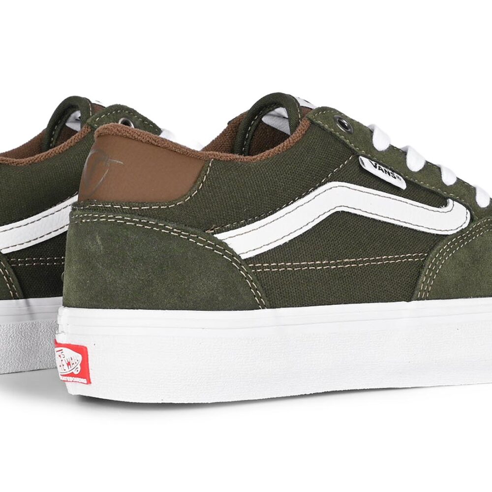 Vans Rowan Pro Skate Shoes - Green/Brown