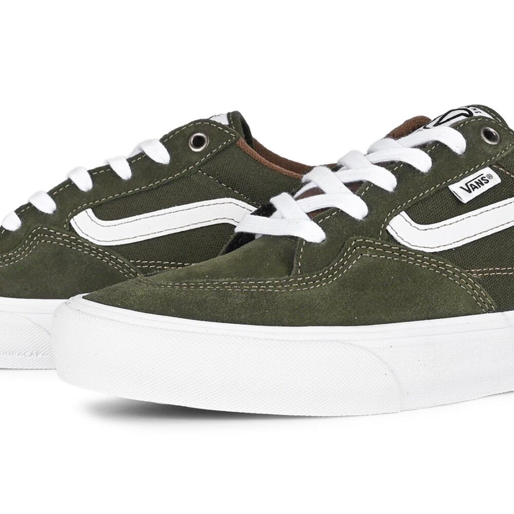 Vans Rowan Pro Skate Shoes - Green/Brown
