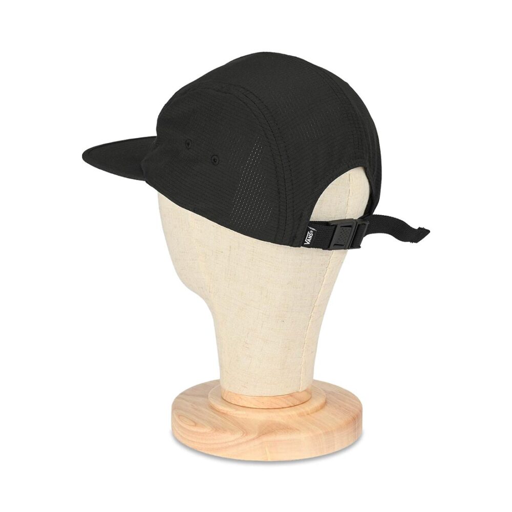 Vans Stretch Logo Camper Strapback Hat - Black