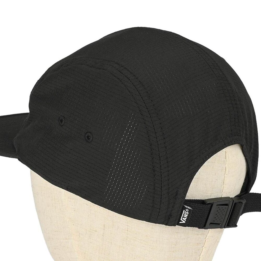 Vans Stretch Logo Camper Strapback Hat - Black