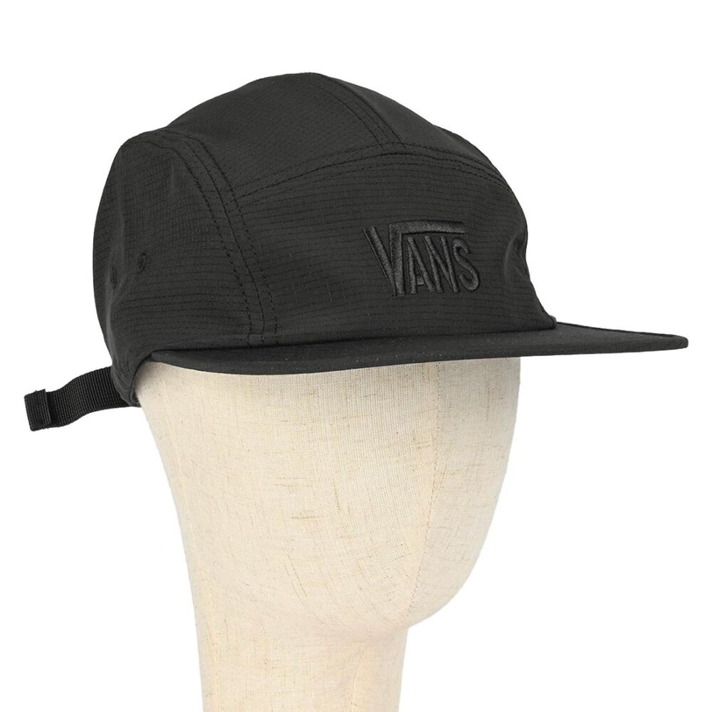 Vans Stretch Logo Camper Strapback Hat - Black