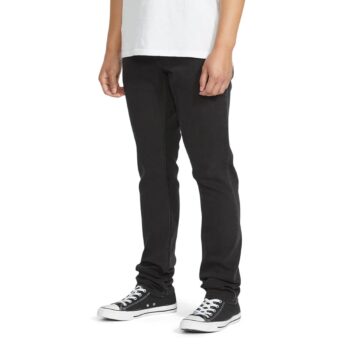 Volcom 2X4 Skinny Fit Jeans - Black Out