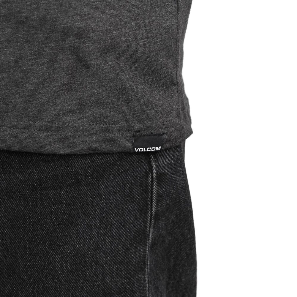 Volcom Drain You Short-Sleeved T-Shirt - Heather Black