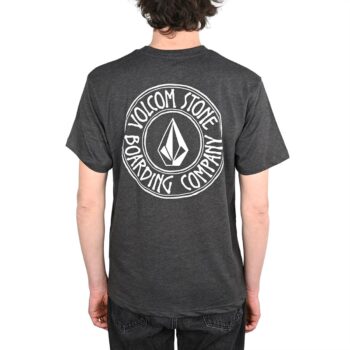 Volcom Drain You Short-Sleeved T-Shirt - Heather Black