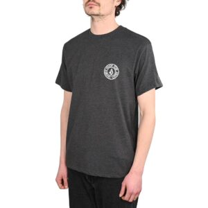 Volcom Drain You Short-Sleeved T-Shirt - Heather Black
