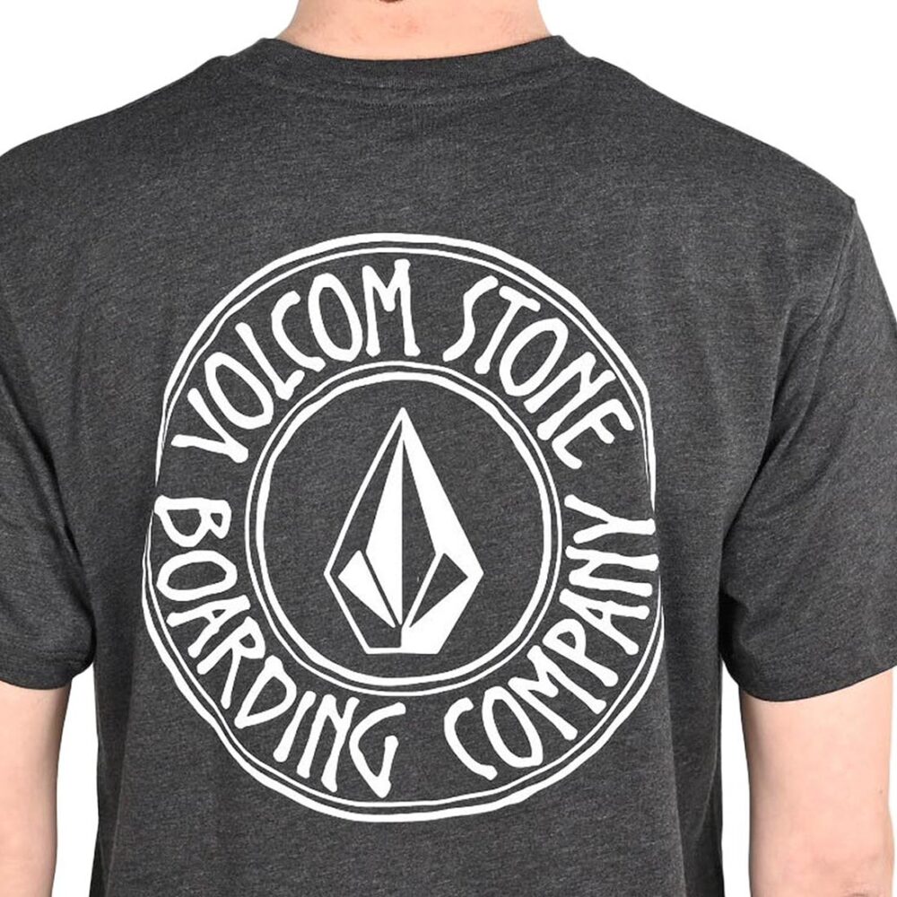 Volcom Drain You Short-Sleeved T-Shirt - Heather Black