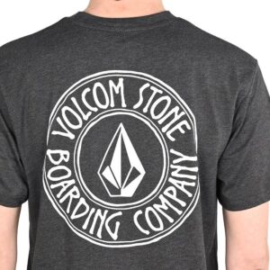 Volcom Drain You Short-Sleeved T-Shirt - Heather Black
