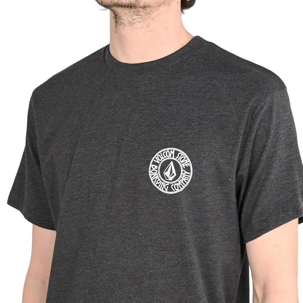 Volcom Drain You Short-Sleeved T-Shirt - Heather Black